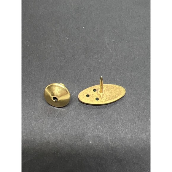 Vintage McDonnell Douglas Emerald Service Award Pin 1/10 10kt GF - Picture 4 of 6